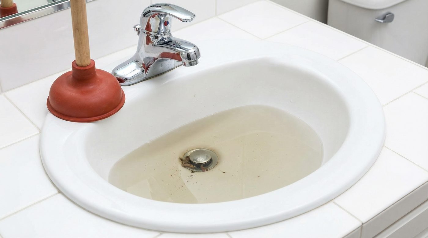 5 Hausmittel gegen verstopfte Abflüsse
