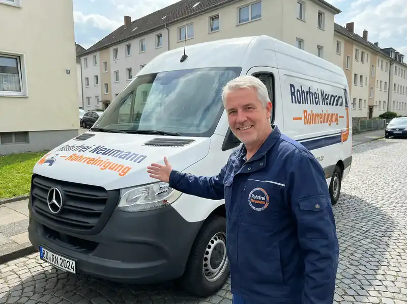 Stefan Neumann – Rohrfrei Neumann Firmenwagen