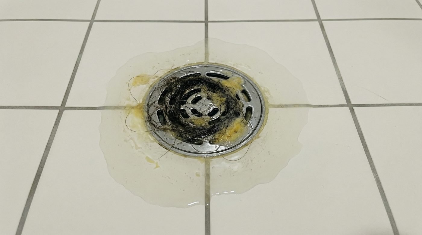 Badezimmer Abfluss Haare Verstopft